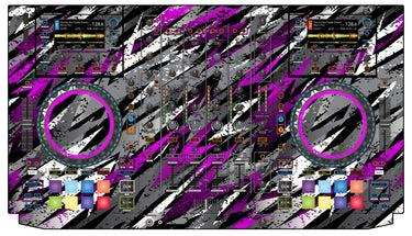Denon DJ MCX 8000 Skin Sparkasm Pink